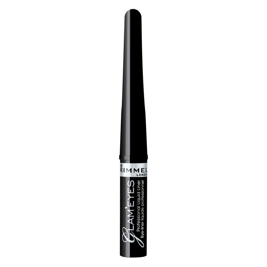 Rimmel London Glam'eyes Professional Liquid Liner #001 Black Glamour 3,5ml