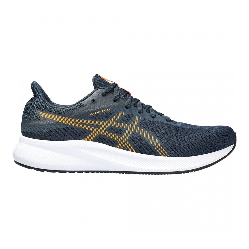 Asics PATRIOT 13 - Chaussures running Homme french blue/bright orange