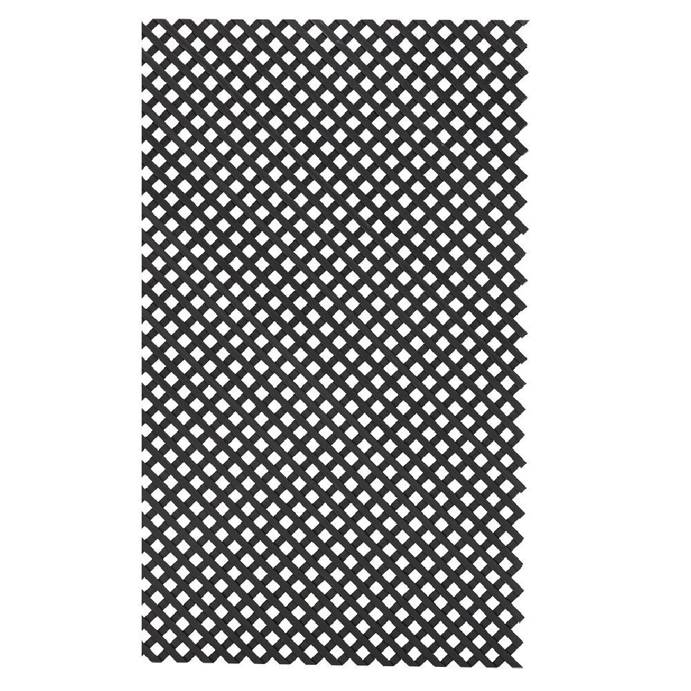 Treillis en osier LOP FSC® gris 60xH120 cm