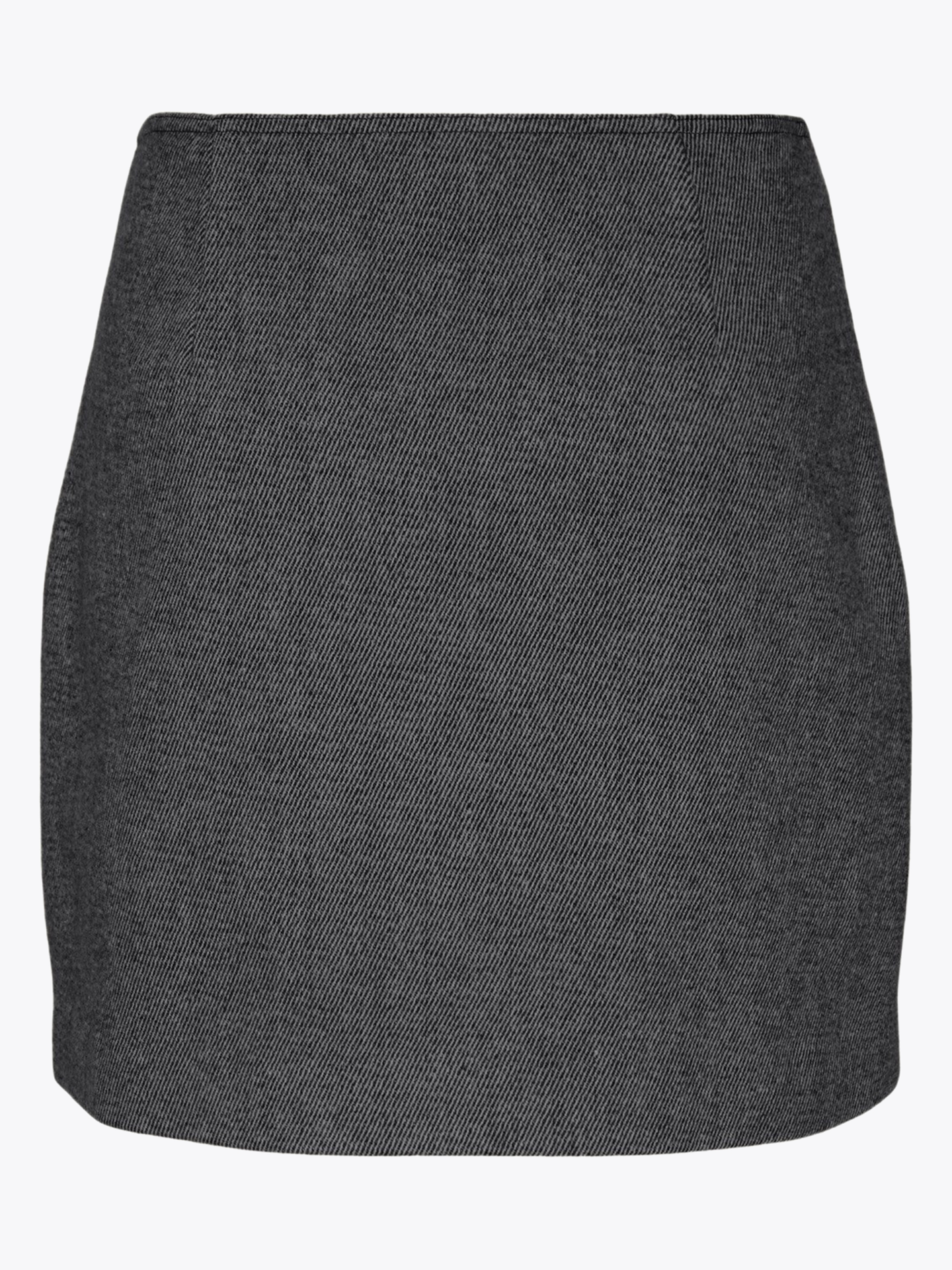 Summer High Waist Short Wool Mix Skirt