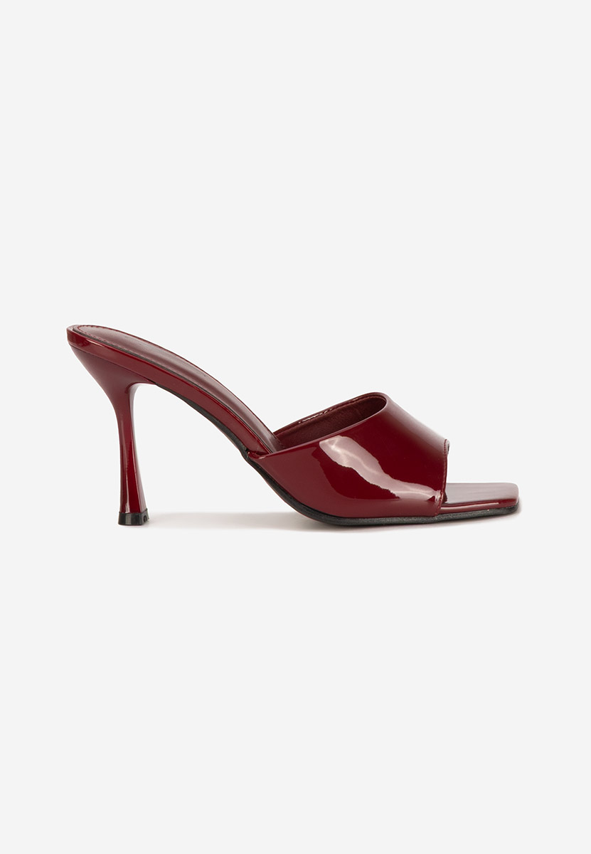 Mules a talon bordeaux Eliseia