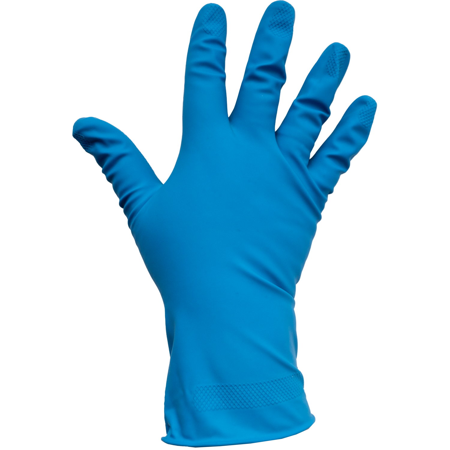 Handschoen, Rubber, huishoudhandschoen, XL, blauw