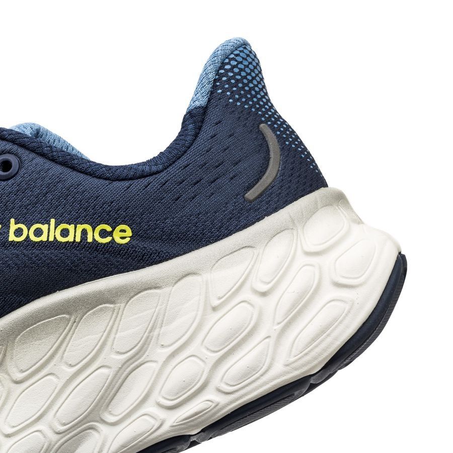 New Balance Chaussures de Running Fresh Foam V4 - Bleu Marine/Blanc