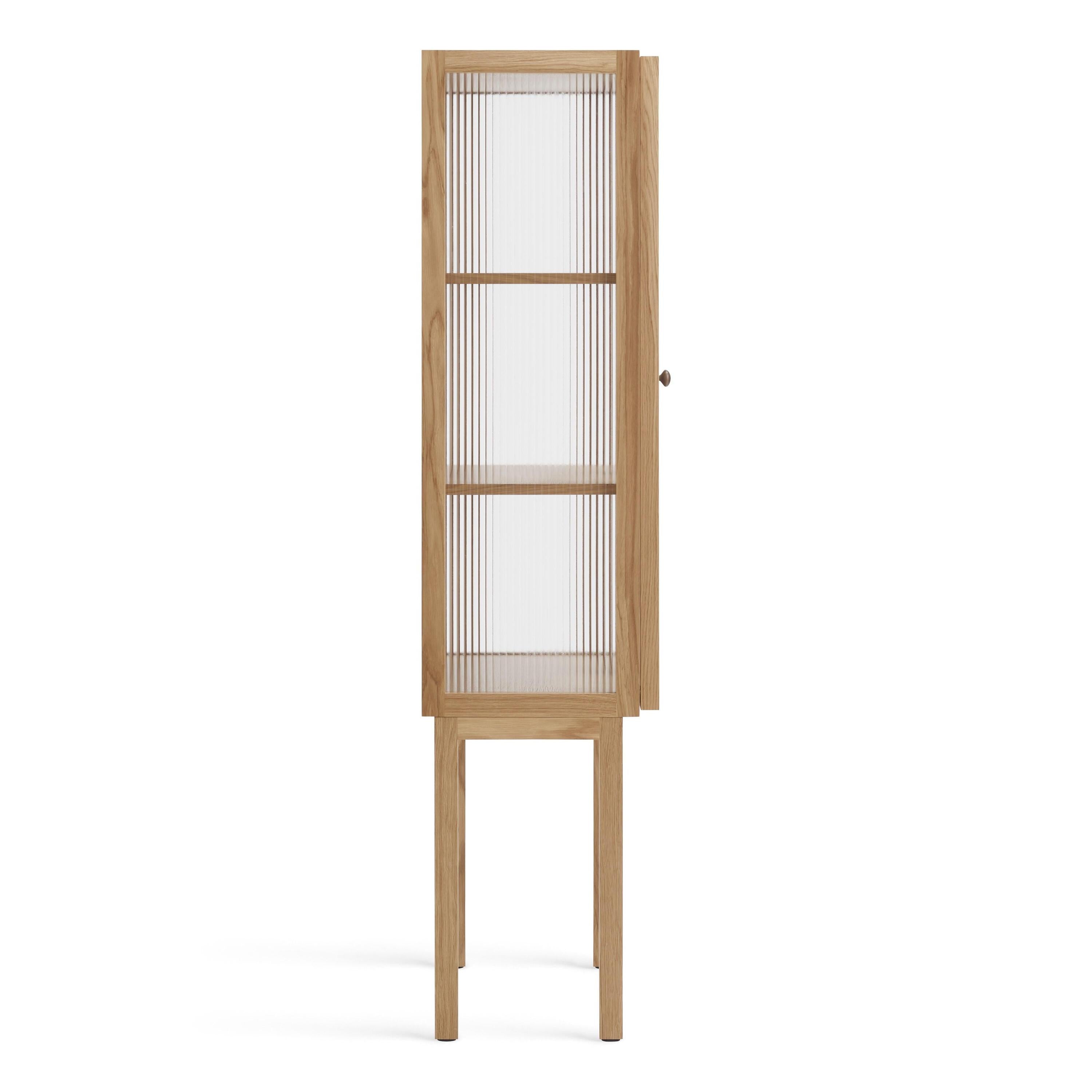 Audo Copenhagen Curiosity vitrinekast H168 naturel eiken
