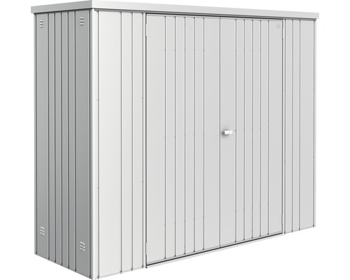 Biohort tuinhuis, maat 230, 227 x 83 cm, zilver-metallic