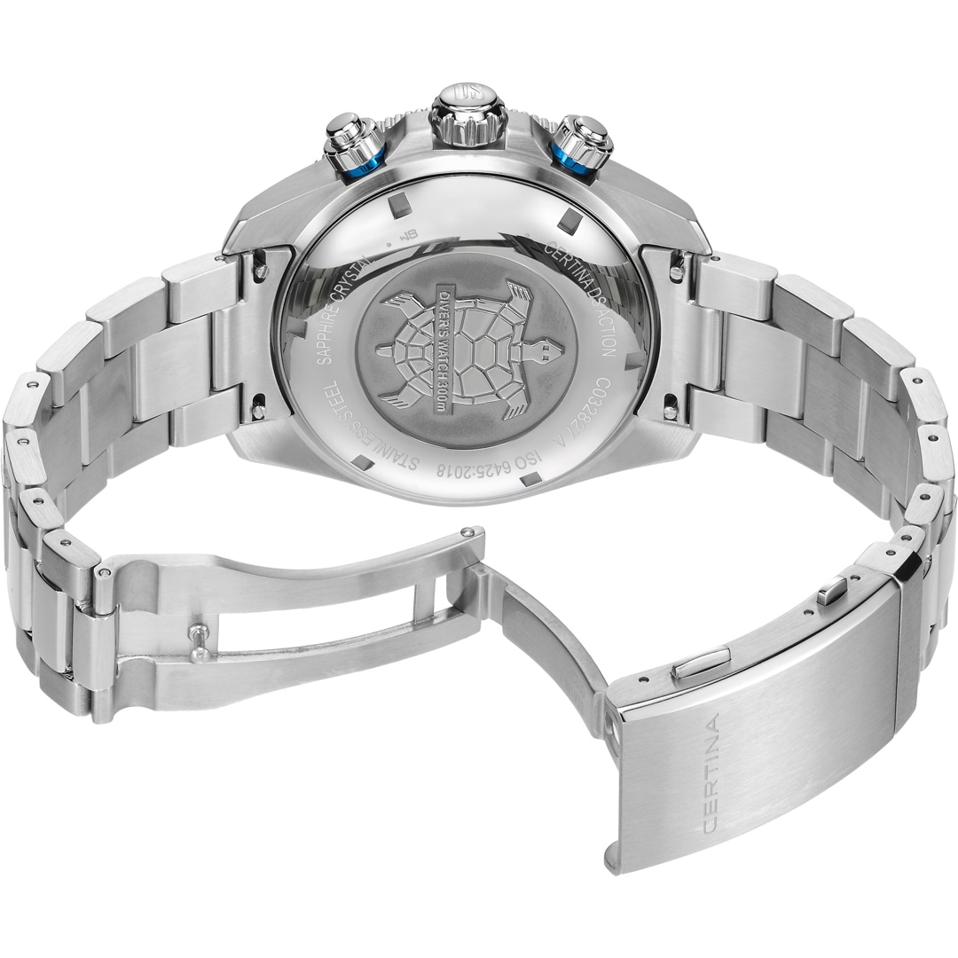 Certina DS Action Diver Chrono Automatic Schwarz