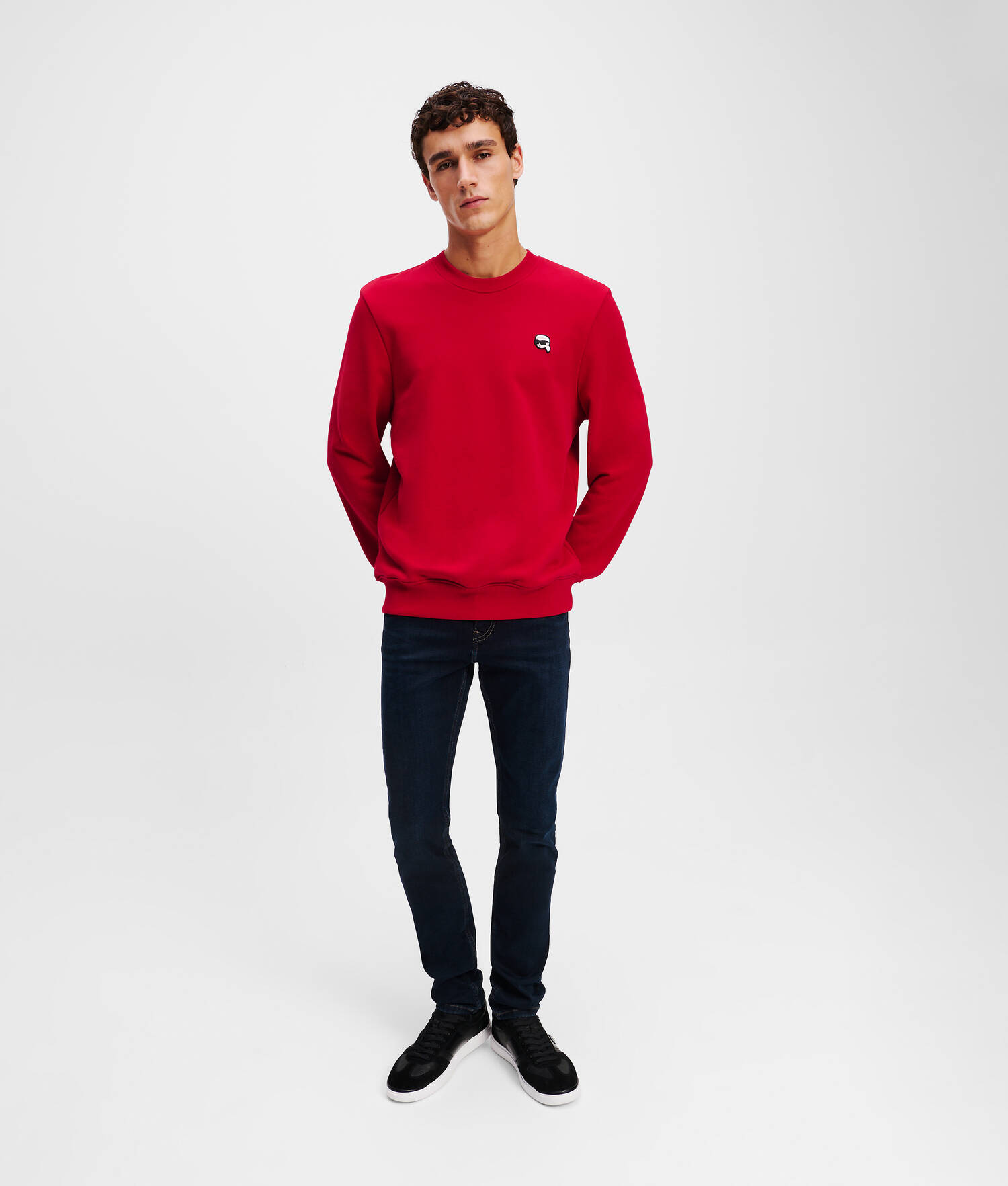 SWEAT-SHIRT AVEC EMPIÈCEMENT KARL IKON