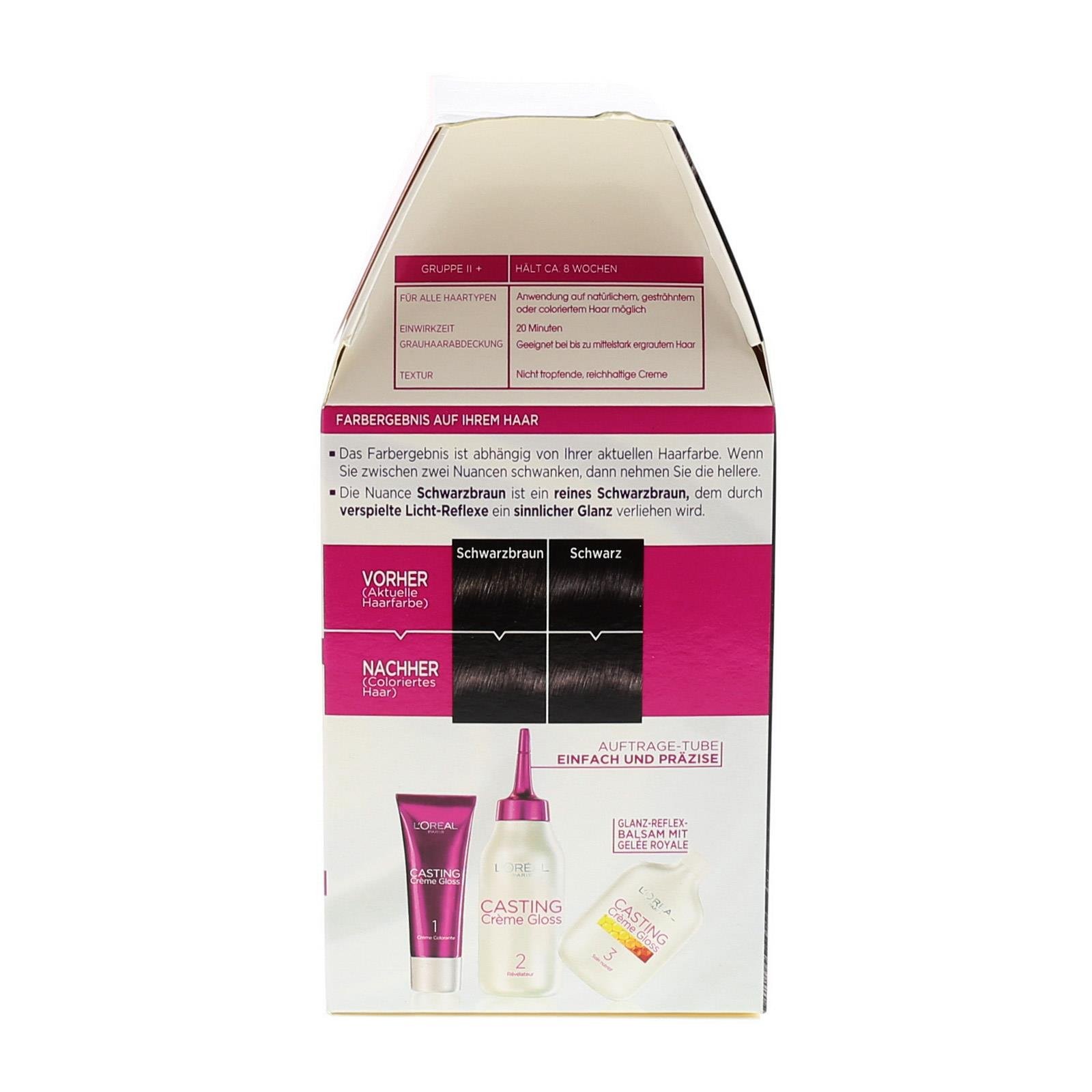 L'Oreal Casting Gloss Nr. 200 Schwarzbraun