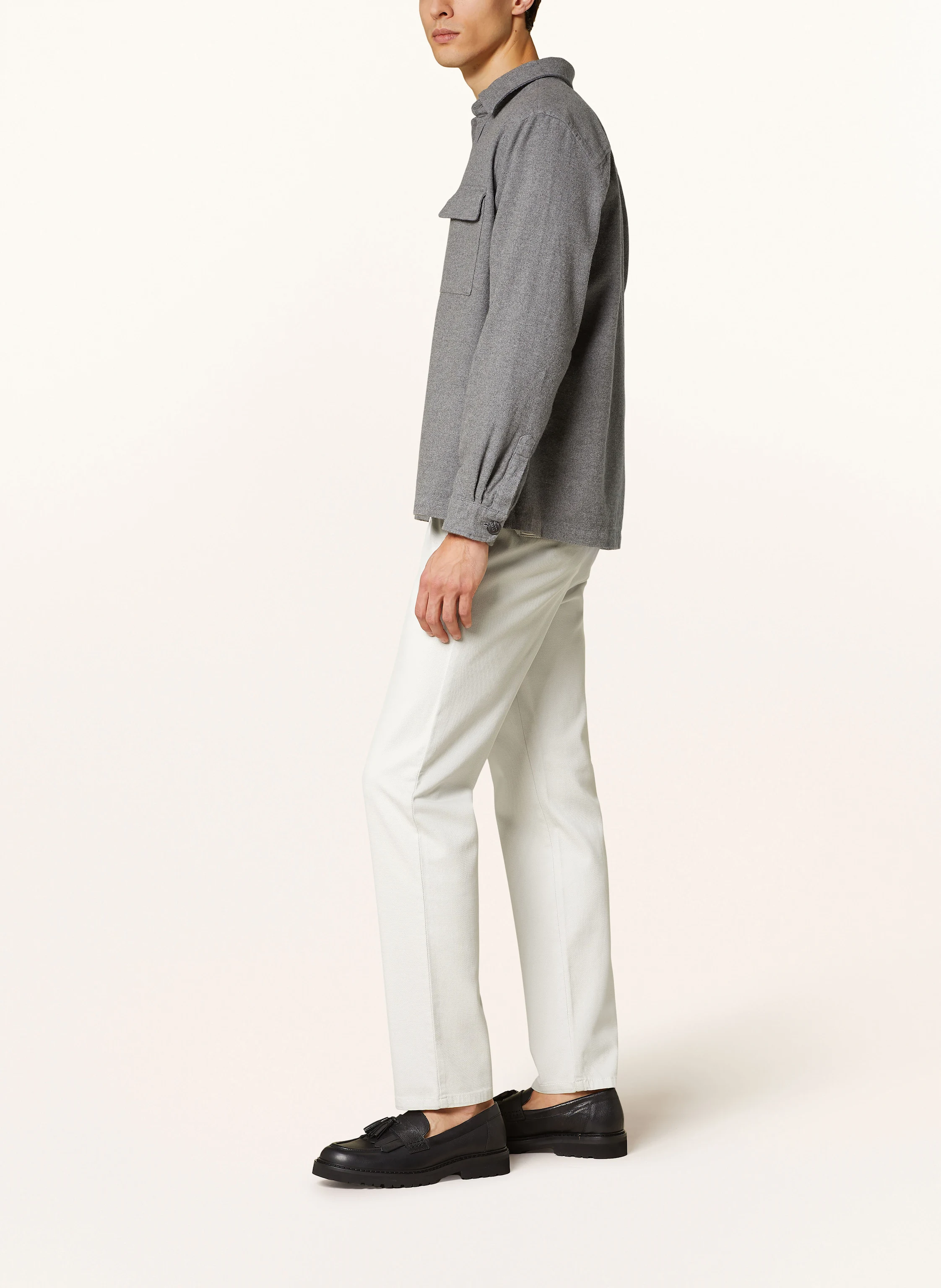 STROKESMAN'S Piqué-Chino Slim Fit