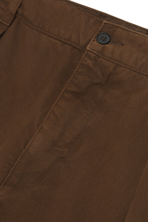 Wood Wood WWFraser Pleated Chinos Terra brown