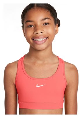 Brassière Nike Swoosh Rose Fille