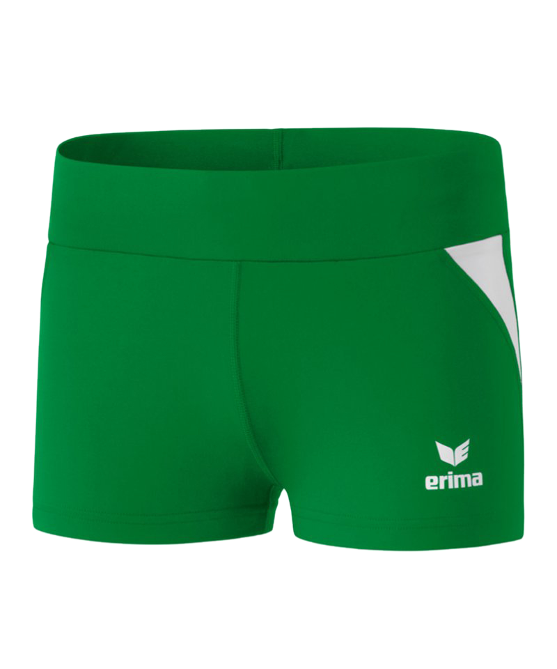 Erima Hot Pant Laufpanty Running Damen Grün