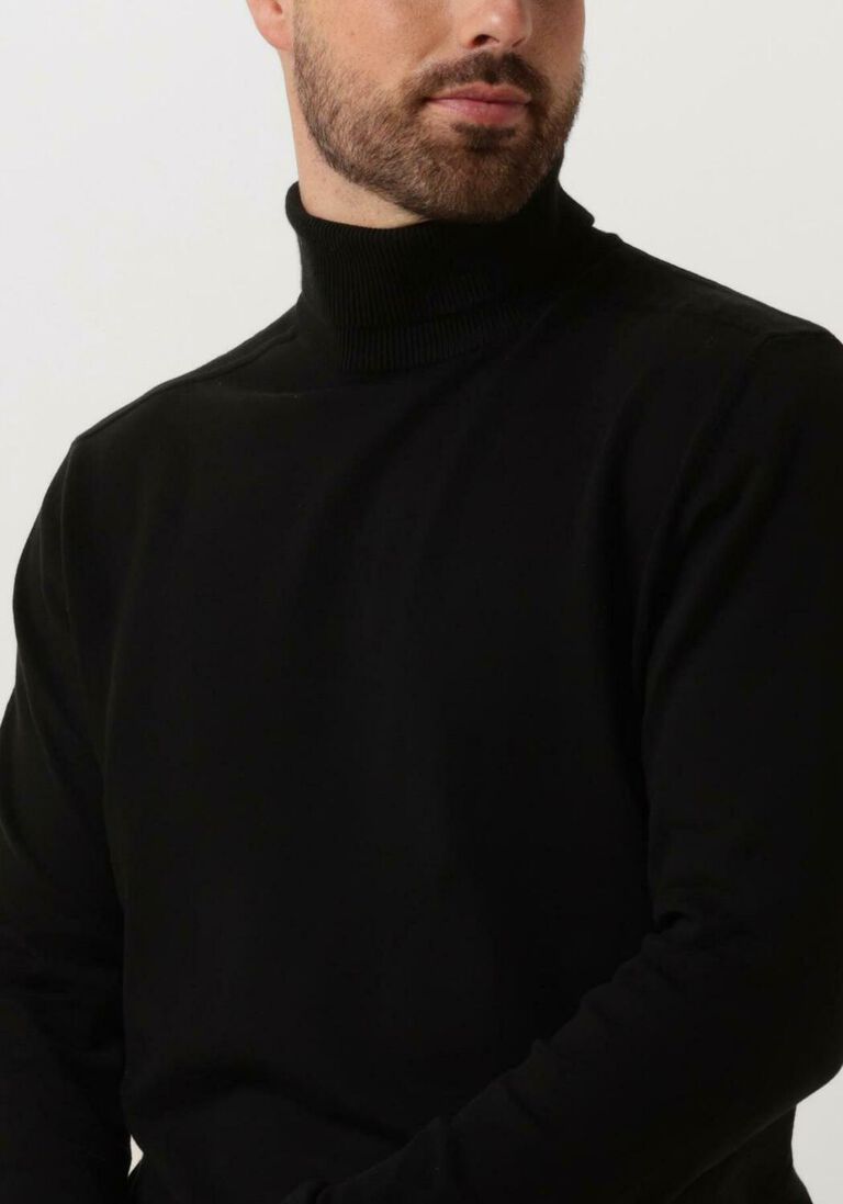 SELECTED HOMME zwarte selected homme coltrui slhberg roll neck