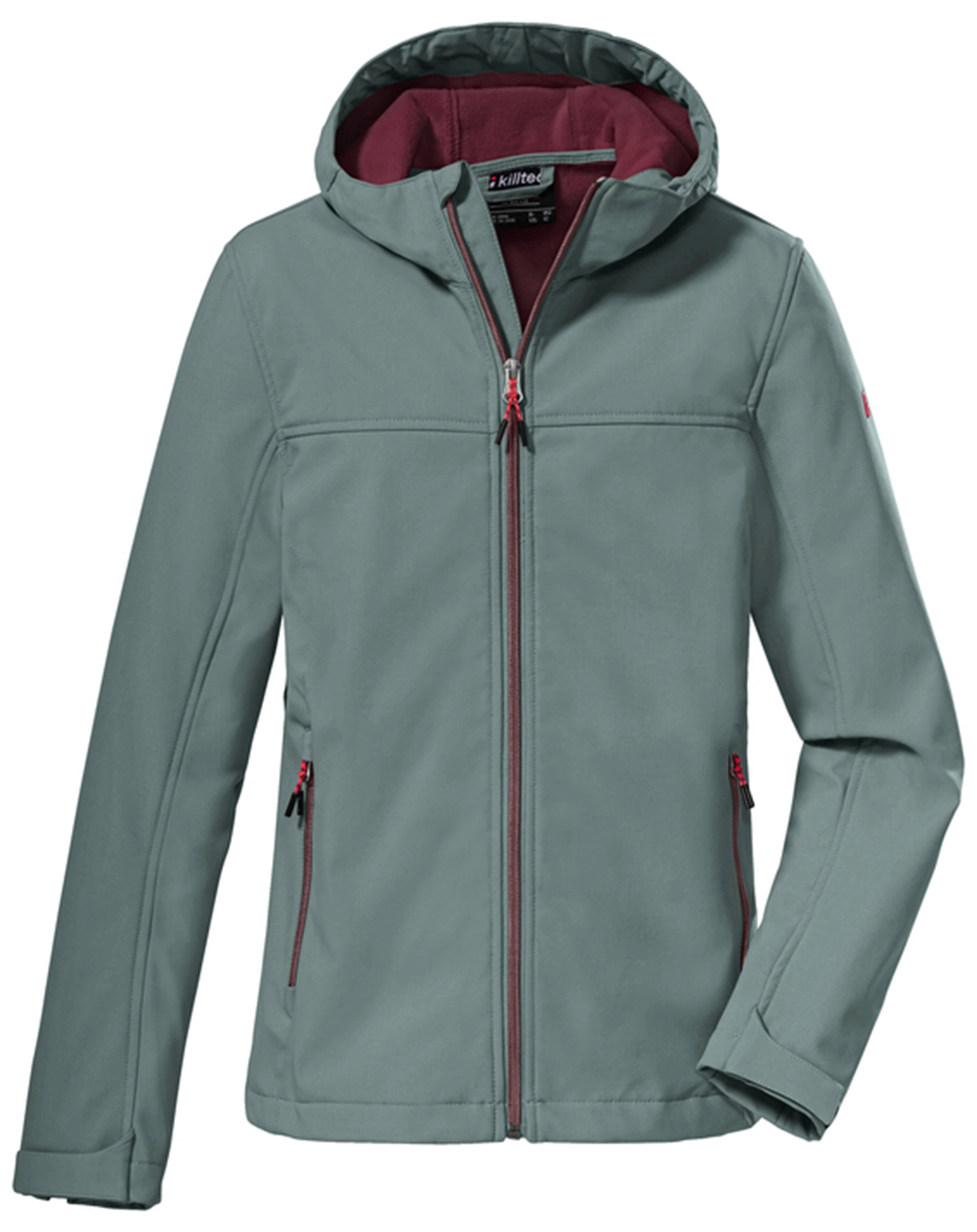 Softshelljacke KOW 194 GRLS in aquaverde