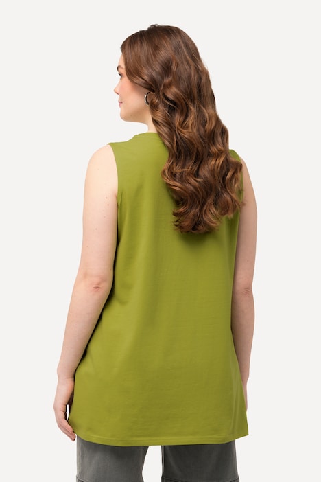 Longtop, Classic Fit, Carree-Ausschnitt, ärmellos