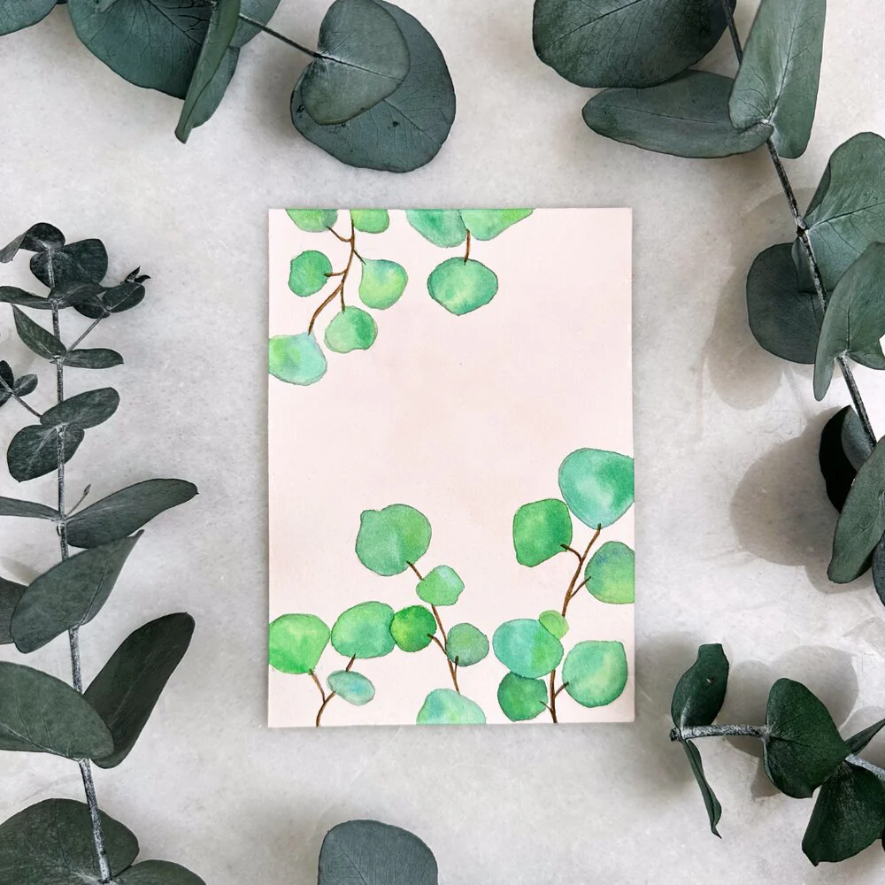 Selvtid  DIY Akvarelkort kit