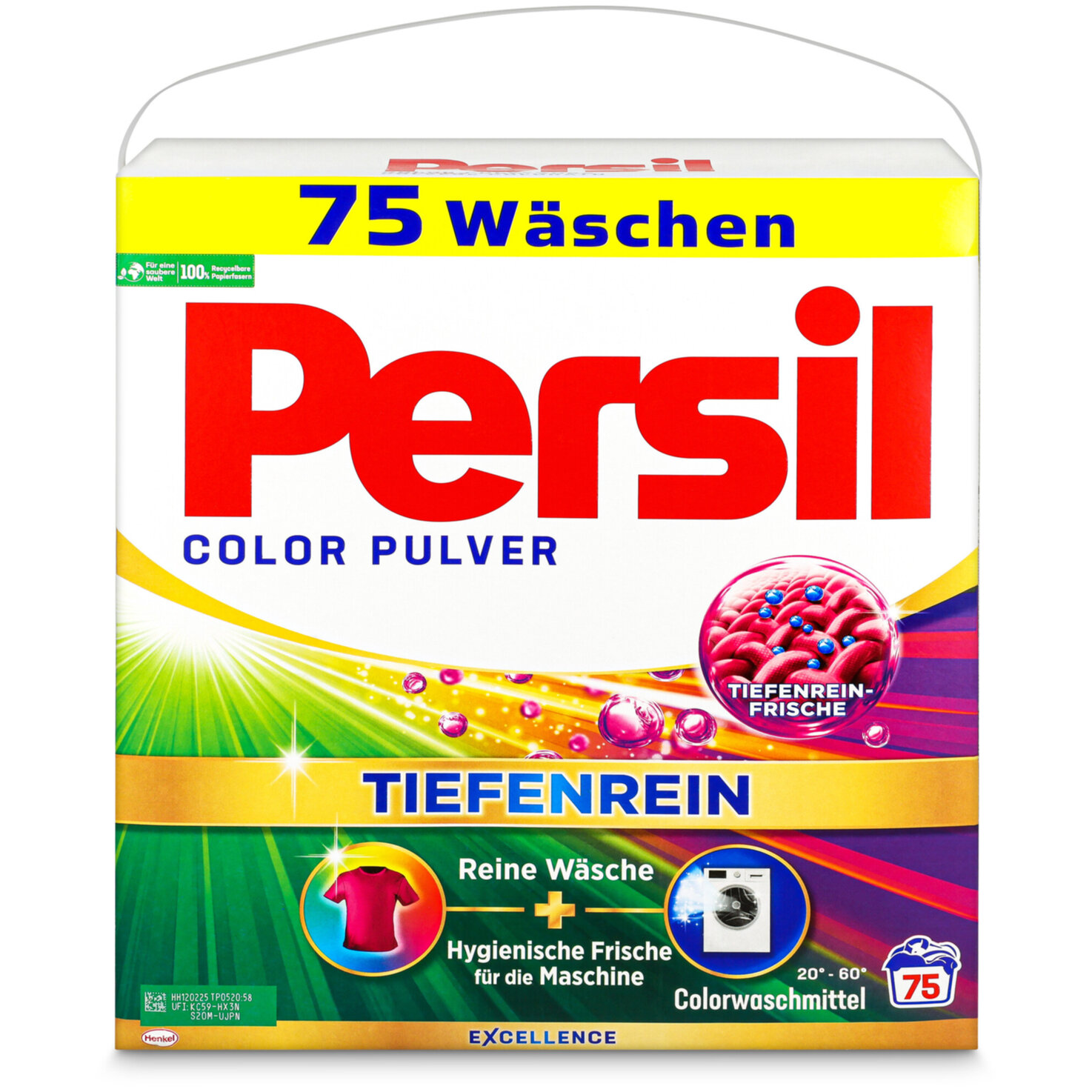Persil Pulver Color 75 Waschgänge