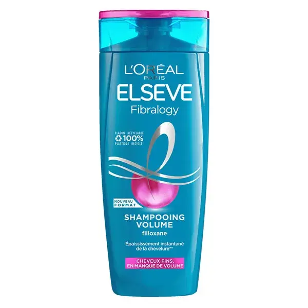Shampoo L'Oréal Paris Elseve Fibralogy Volume para Cabelos Finos 350ml