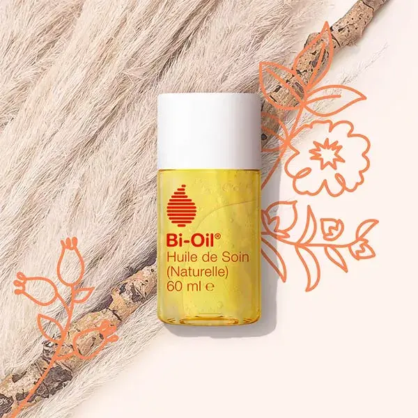 Óleo Bi-Oil Natural Care para Estrias e Cicatrizes, Ideal para Gravidez, 125ml