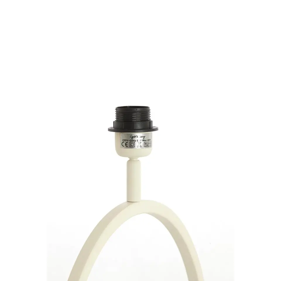 Lampvoet Liva - Crème - 40x12,5x54cm