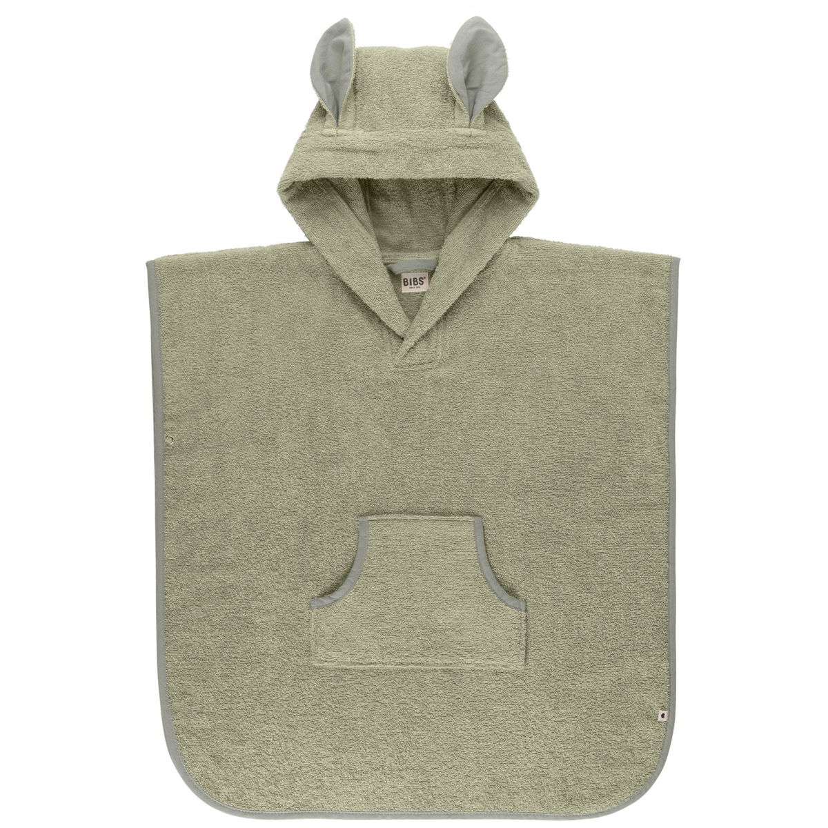 BIBSBIBS   Kangaroo Poncho sage