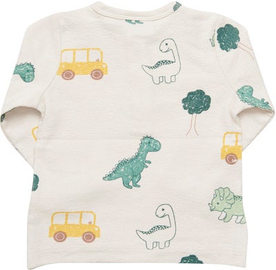 Minymo Long-Sleeved T-Shirt, Birch