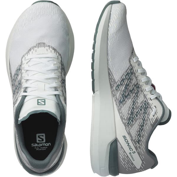 Chaussure running SALOMON SONIC 5 BALANCE WHITE/LUNAR ROCK/TROOPER