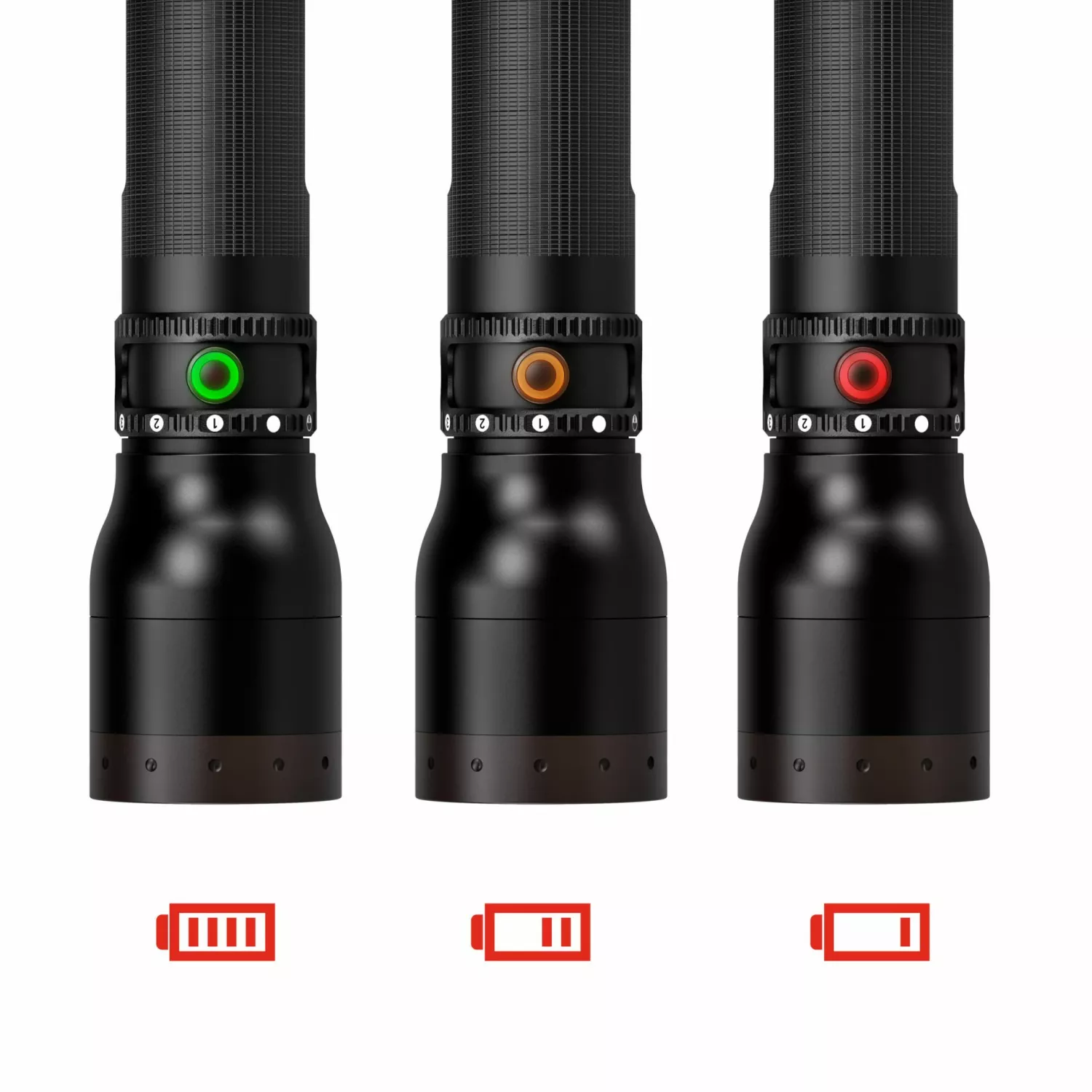 Ledlenser P17R Core 6,4V accu LED zaklamp - oplaadbaar - IP54 - 1200lm