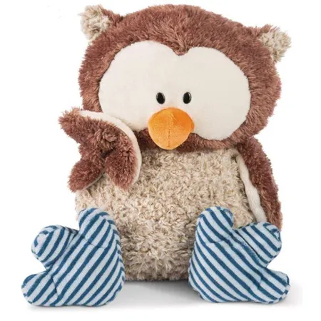 NICI 46093 Eule Oscar mit drehbarem Kopf, Plüschtier, 50 cm