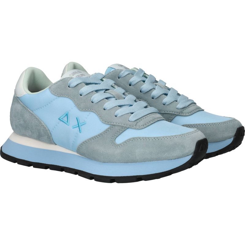 Sun 68 Ally Solid Nylon Sneakers Blauw Dames