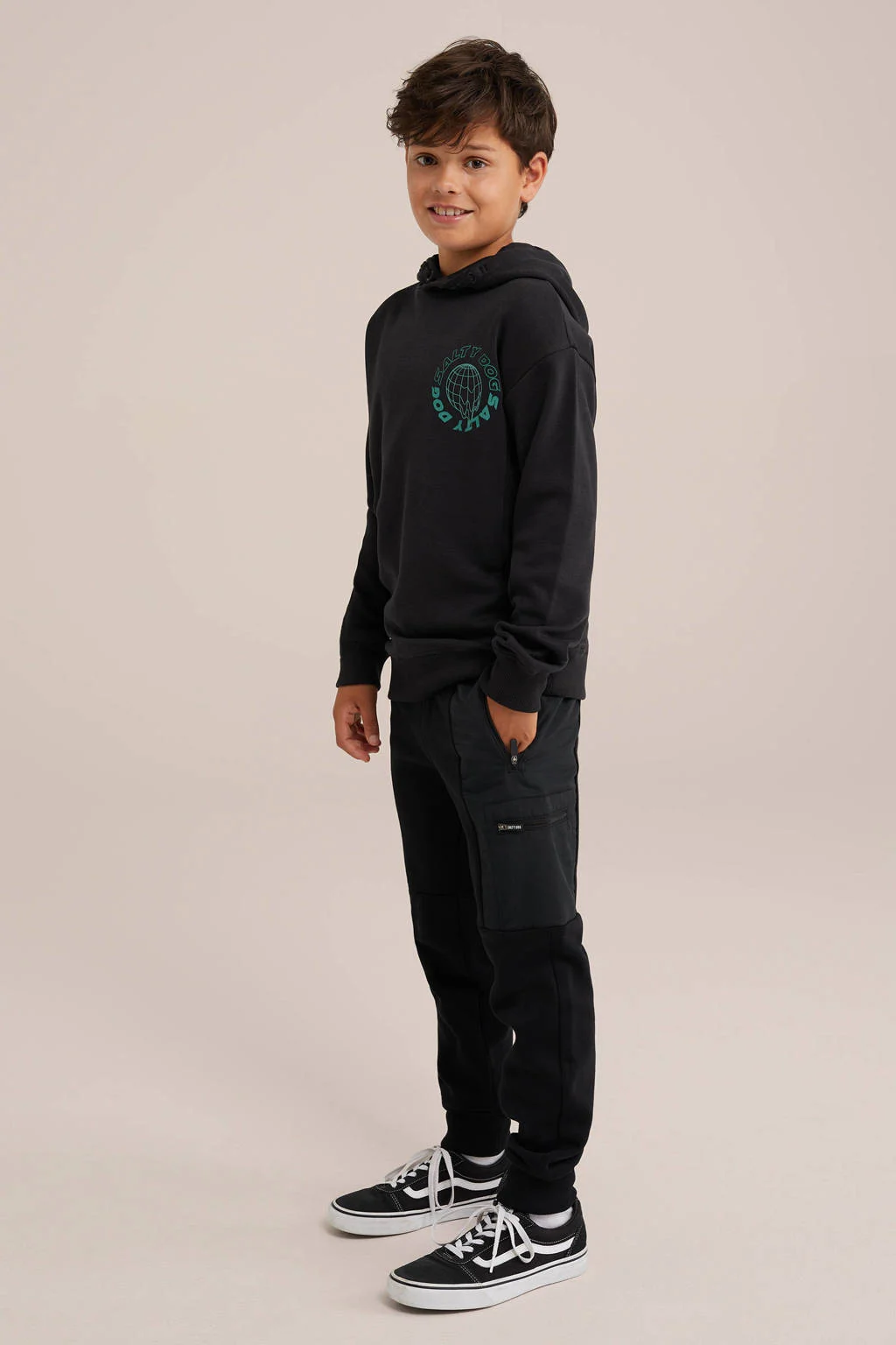 WE Fashion joggingbroek zwart