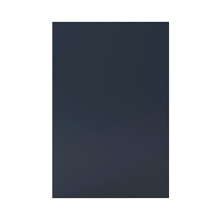 Joue de finition caisson bas Goodhome Artemisia Bleu nuit H. 90 cm x l. 61 cm x Ep. 18 mm