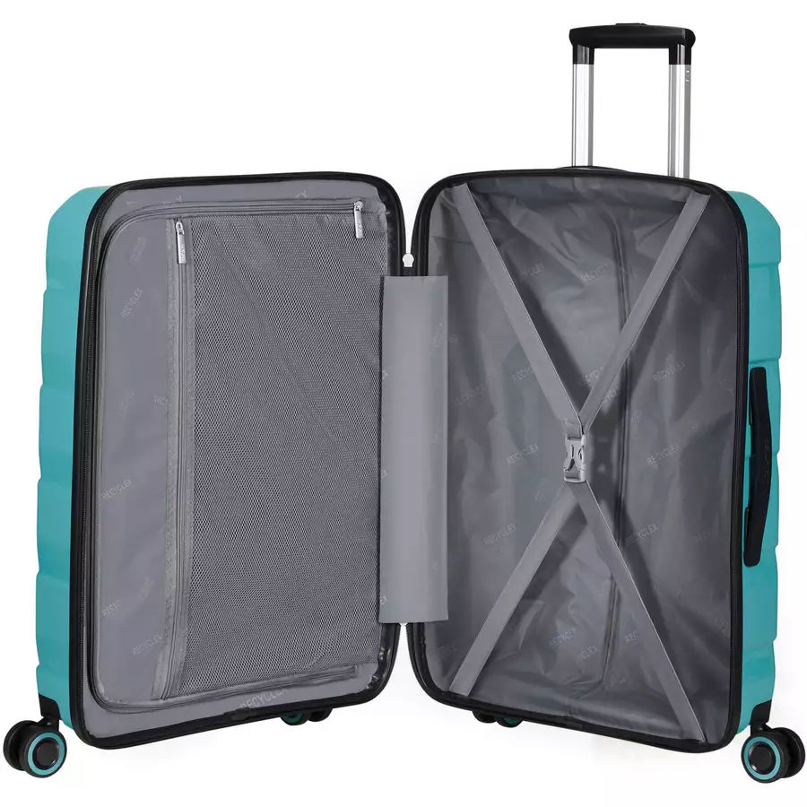 American Tourister Air Move - 4-Rollen-Trolley 66 cm M sunset yellow