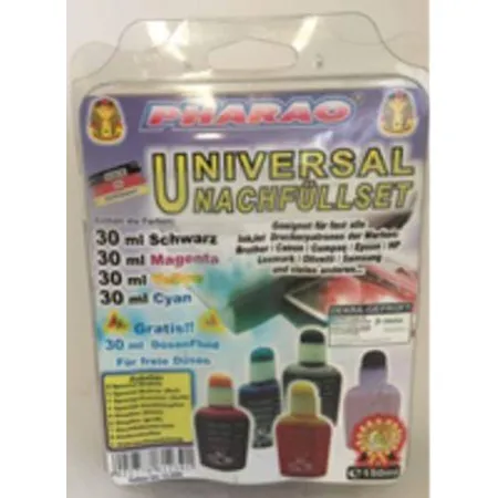 Pharao Universal Nachfüllset 4x 30 ml und Zubehör