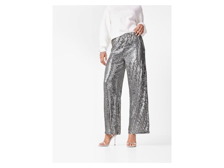 Dames broek met pailletten