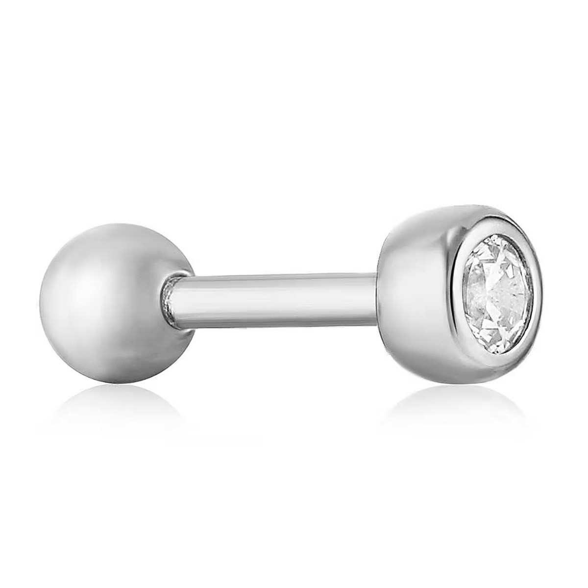Boucle d'oreille individuelle Ania Haie SparkleBezel