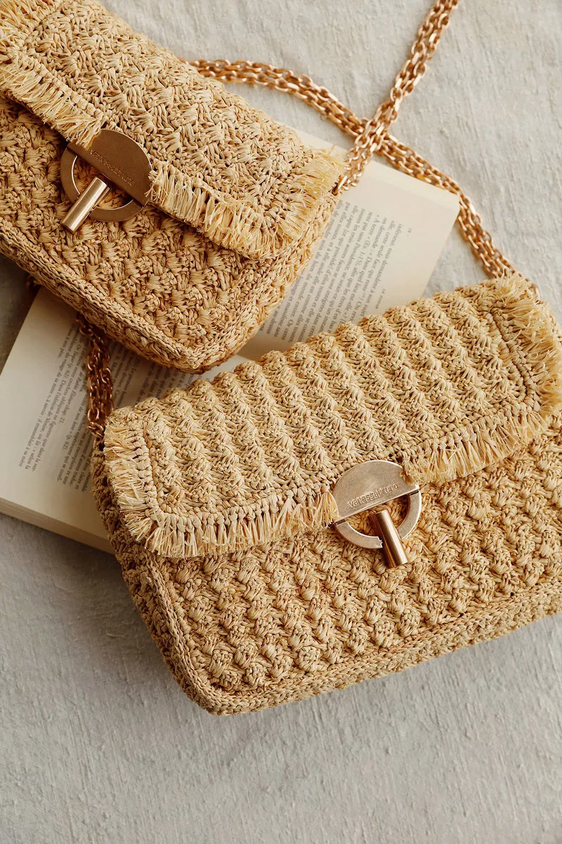 Mini sac Moon Raphia Vanessa Bruno