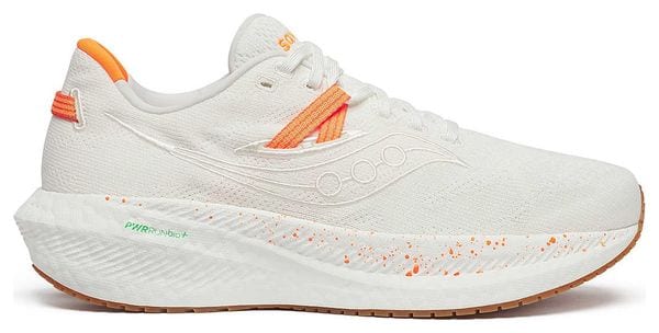 Chaussures Running Saucony Triumph RFG Blanc/Orange Homme