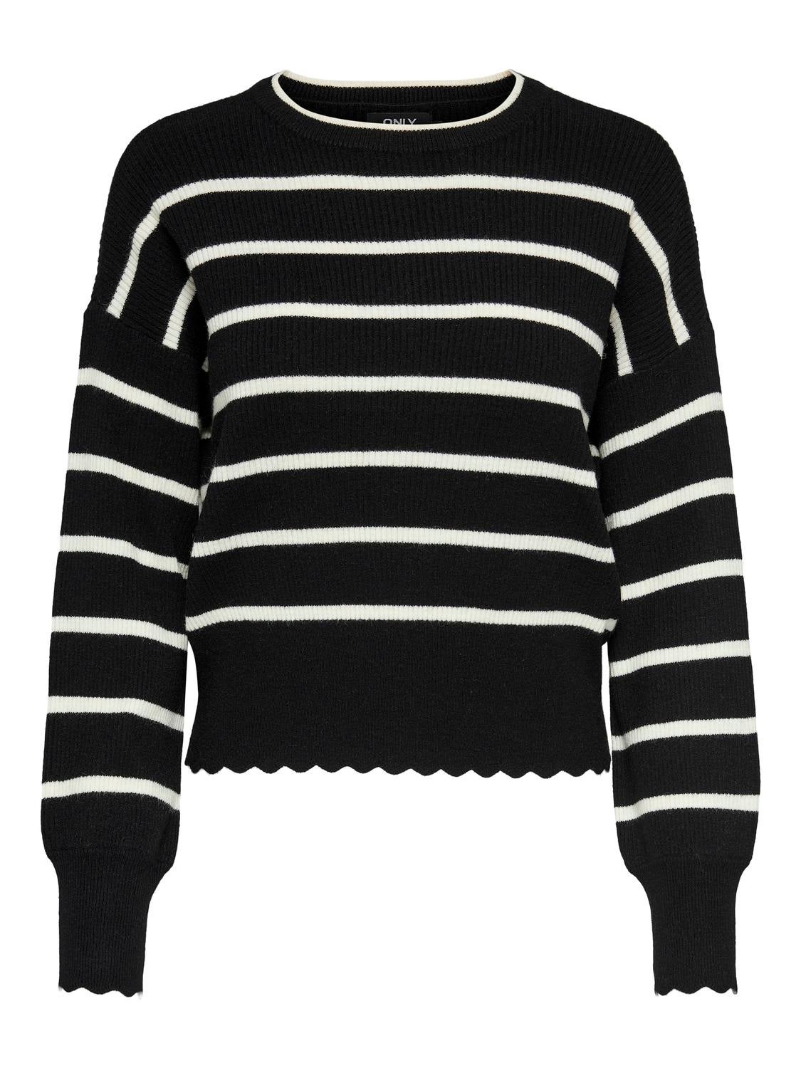 ONLIBI Strickpullover Black