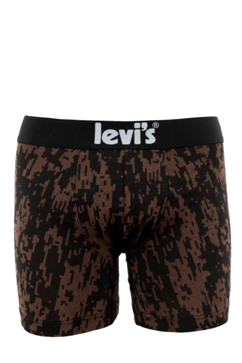 Calecons et slips levi's® digital camo boxer brief 2p 002 brown combo