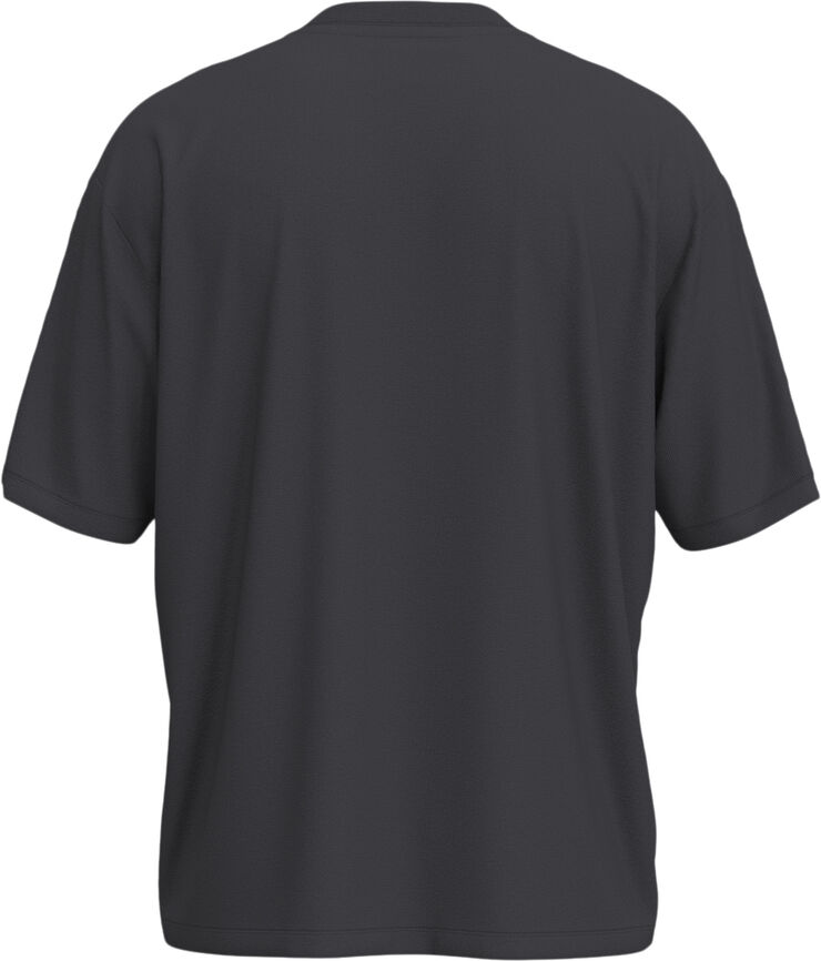Selected Homme SLHLOOSEOSCAR SS O-NECK TEE NOOS Asphalt