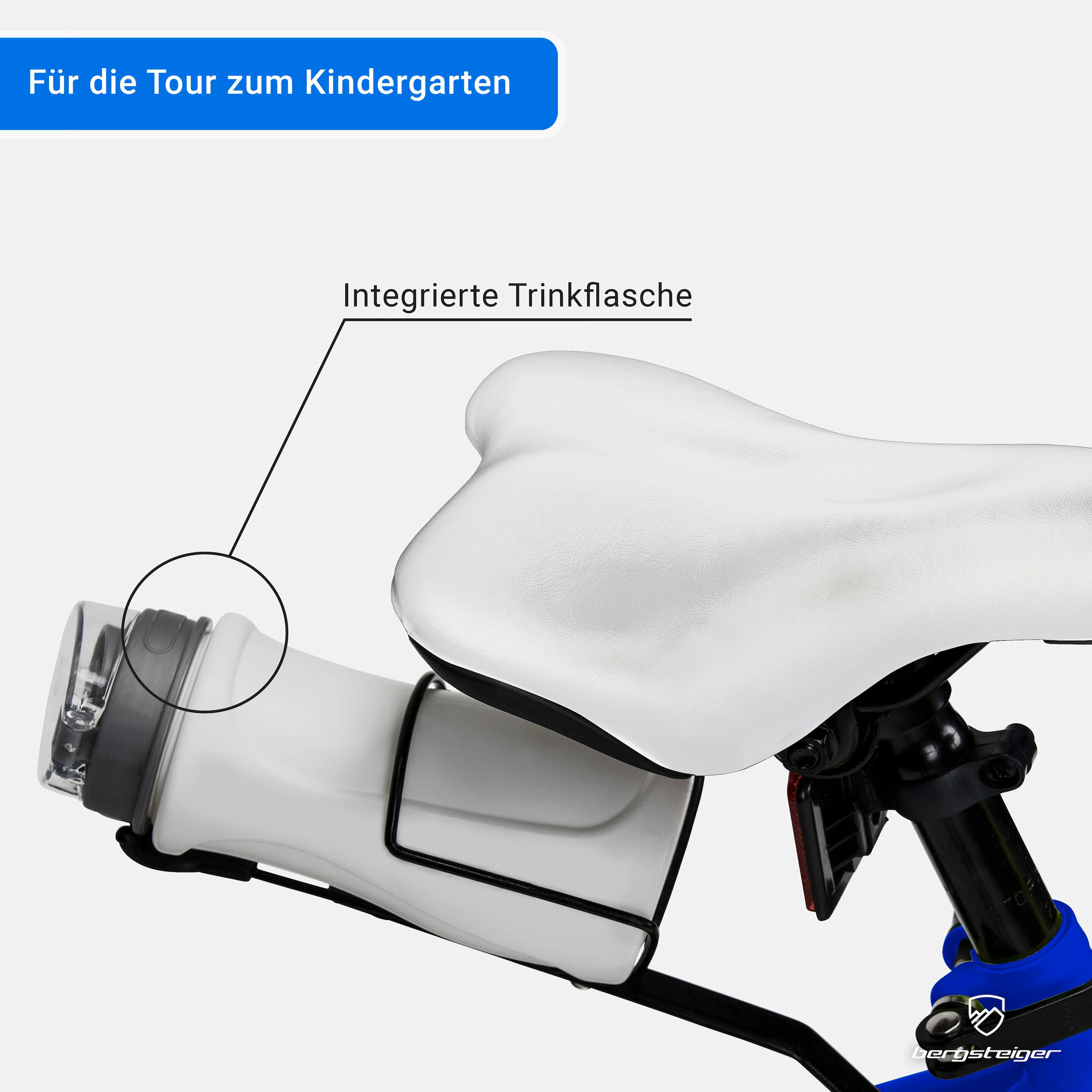 Bergsteiger Kinderfahrrad Monaco 20 Zoll | racing blue