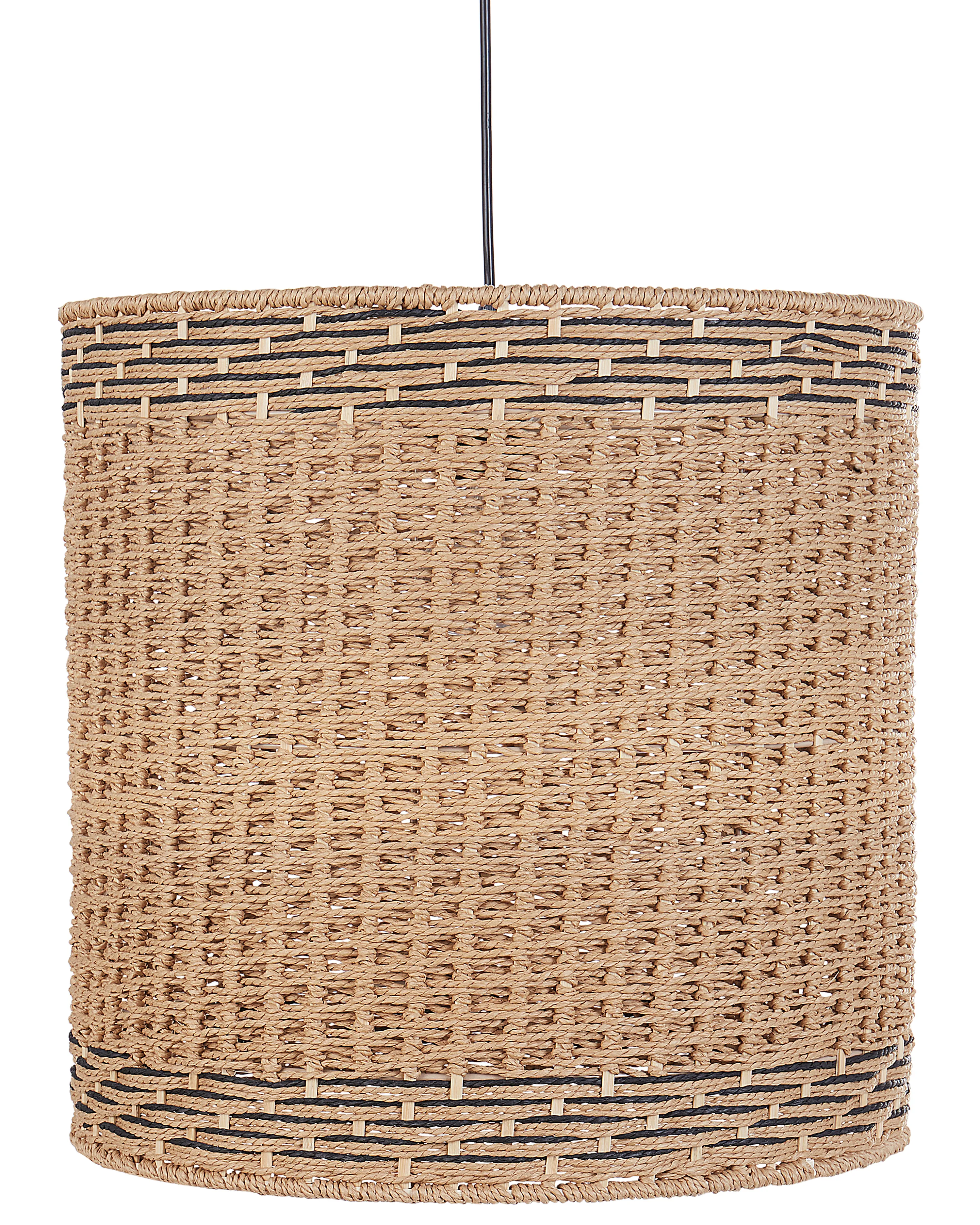 Hanglamp LUAPULA Papierkoord Natuurlijk