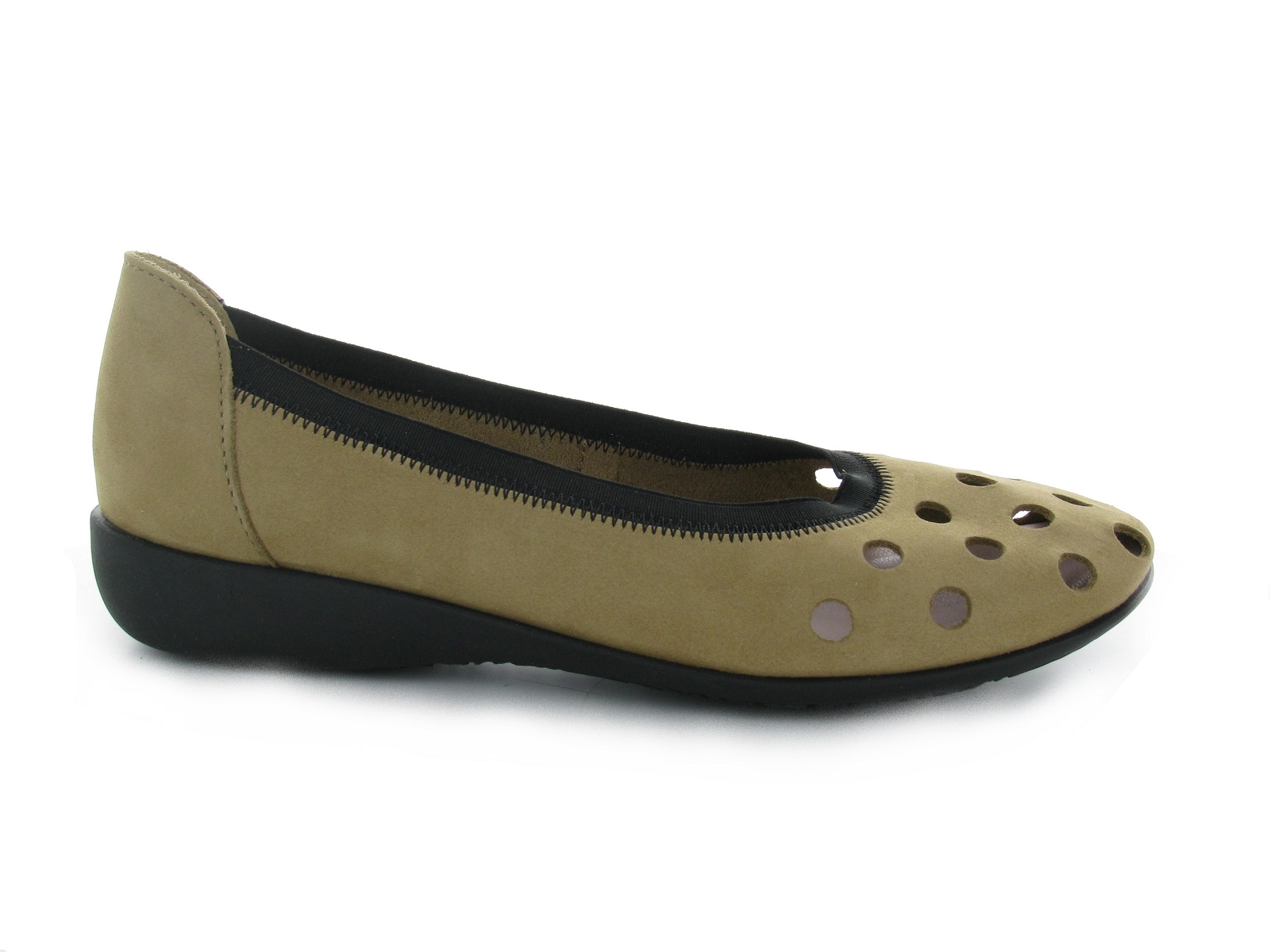 Hirica-LOIRE Nubuck Velours Beige