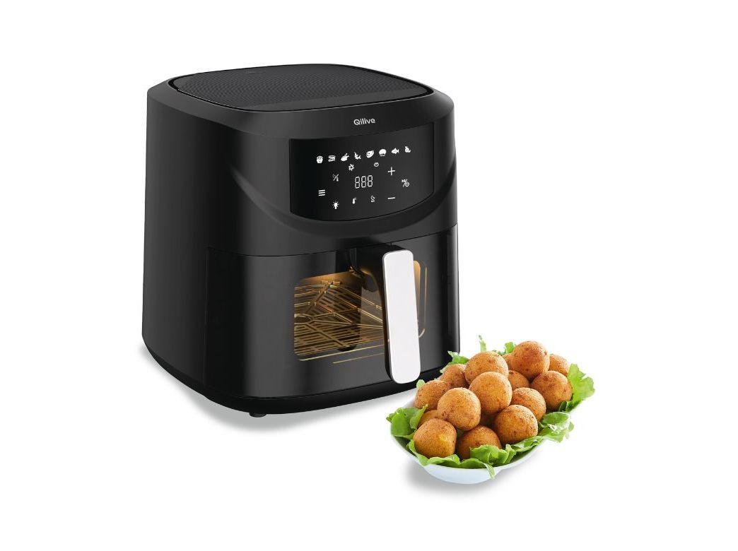 FRITADEIRA SEM ÓLEO AIRFRYER QILIVE Q.5582 DIGITAL XL 7.6L