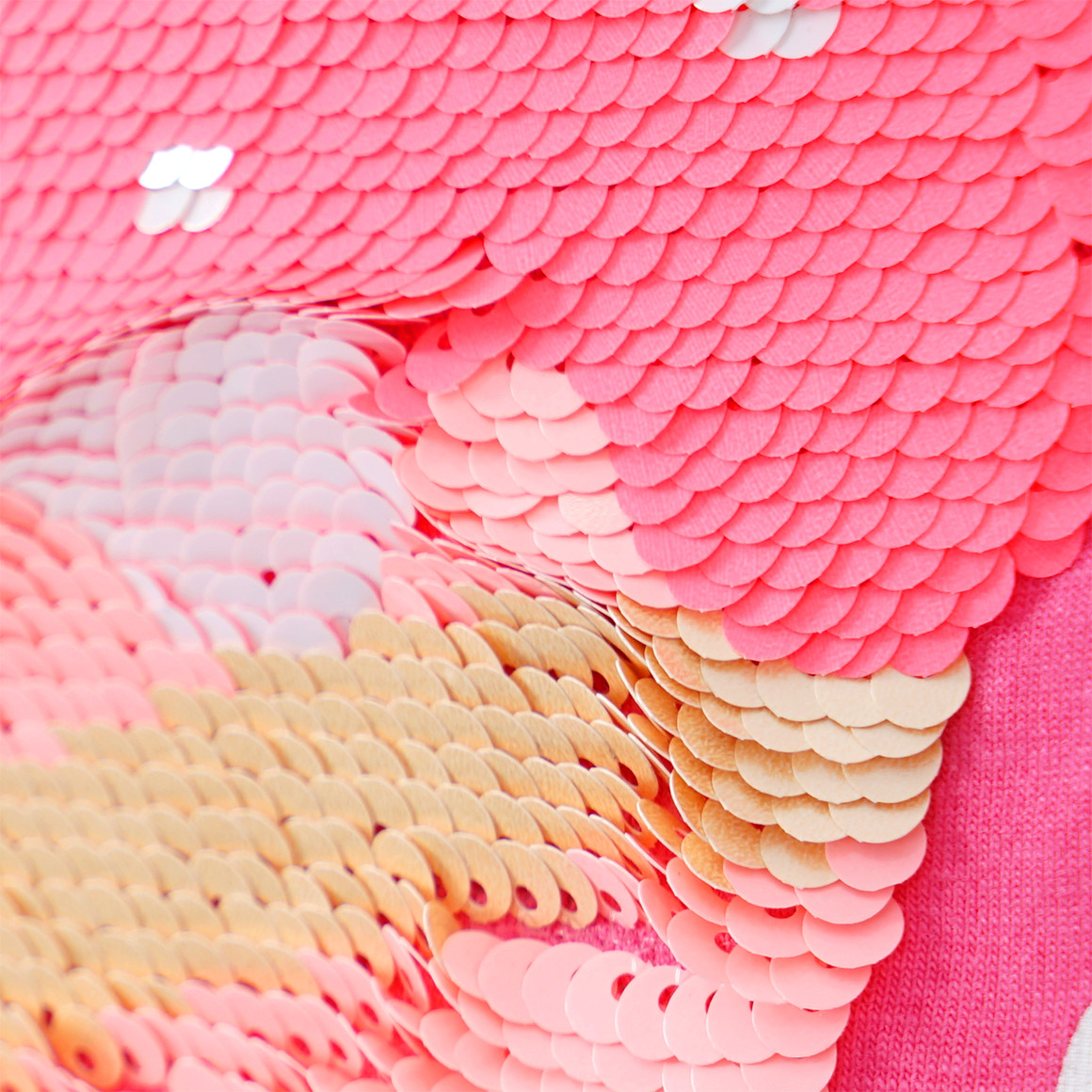 Yigga Mädchen T-Shirt mit Wendepailletten pink