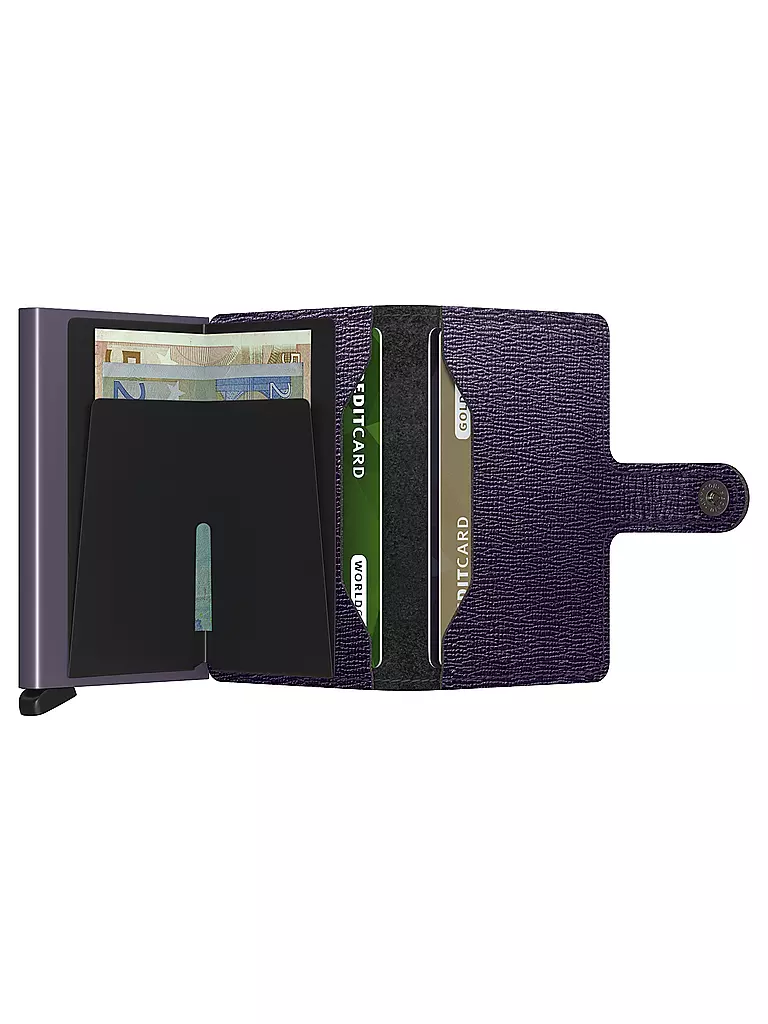 SECRID Geldbörse - Miniwallet Crisple Mini Purple lila