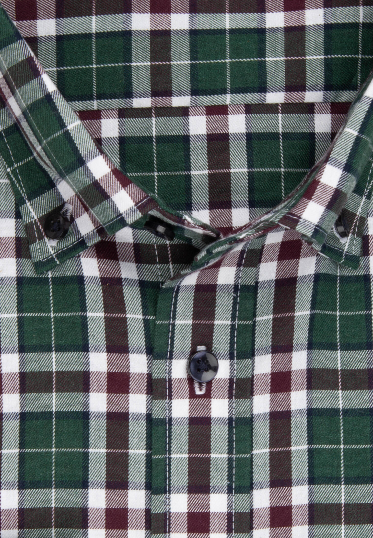 Seidensticker| Herren Flanellhemd Regular