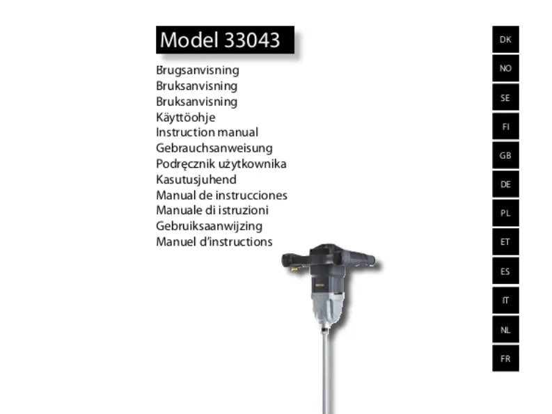 PROBUILDER - BLANDE-RØRE MASKINE 1200W