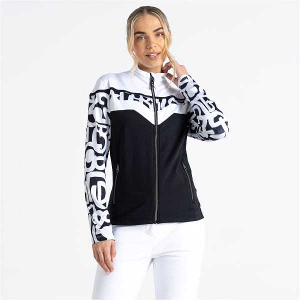 Veste polaire DARE 2B ROCKER CORE STRETCH BK&WHGRAF/BK